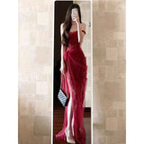 Vintage Sheath Off The Shoulder Lace Burgundy 22th Birthday Dress Party Dress Cute Evening Outfits HZ1121