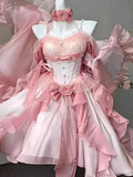 Sexy Ball Gown Off The Shoulder Short Sleeves 16th Birthday Dress Lolita Dress Birthday Outfits HZ1214