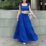 Spring 2025 Ebay Women's Commuting Mid-Rise Trend Sexy Sling Dress Fashion Casual Suit HZ0108