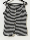 2025 Summer New Lady Casual Button Sleeveless Slings Vests HZ0108