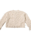 2025 New Fashion Temperament Personality Commuting Creative Knitted Tux Button Wool Coat HZ0108