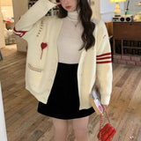 Gentle Lazy Wind Sweater Coat Women's Spring And Autumn Loose Top 2025 New High-End Knitted Open Shirt HZ0108