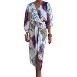 2025 Spring Suit Women's Temperament Casual V-Neck Long Sleeve Open Two Sets Of Fashion Sets HZ0108