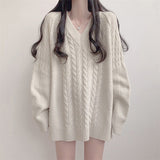 Autumn 2025 Women's New Long Knitted Cardigan Long Sleeve Lazi Sweater Coat Outside The Wind HZ0108