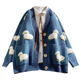 Sweater Women Loose Outside Wearing Autumn And Winter 2025 Women's Korean Version Of The Cheong Knitted Shirt In The Lazy Wind Long Coat HZ0108