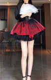 Niulatu Gown Party Dress Lolita Dress Christmas Dress Burgundy Birthday Dresses SD1132