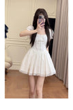 Niulatu A line Spaghetti Straps Short Homecoming Dresses Party Dress Birthday Outfits SD1204