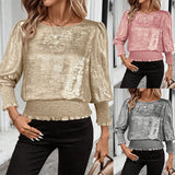 2025 Autumn And Winter New Lady Fashion Casual Hooded Stender Shirt HZ0108