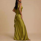 Niulatu Sling Dress In Spring/Summer 2025 INS Casually Relaxed Vacation Open Dress SPCP