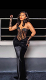 Niulatu Black Mermaid Evening Dress Black Dinner Dress HZ1007