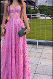 Niulatu Strapless Tulle Sequins Prom Dress Luxury Strapless Party Evening Gown HZ1007