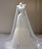 Elegant A Line Strapless White Lace Sleeveless Long Wedding Dresses Brides Dress HZ1214