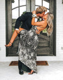 Niulatu sequin beaded long prom dress Formal Dress Prom Dress HZ0113