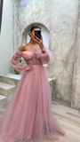 Niulatu mint green corset tulle dress prom dress evening gown HZ1007