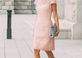 Niulatu of the bride dress Knee length dress HZ0113