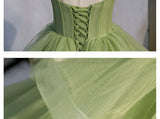 Niulatu Gown, Green Prom Dresses Vintage Prom Dress HZ0113
