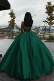 Niulatu ball gown organza green puffy prom dress HZ0113