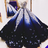 Niulatu Purple Princess Quinceanera Dresses Crystal Beads Sash Butterfly Lace Appliques Ball Gown Prom Gowns HZ0113