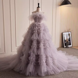 Niulatu Ball Gown Strapless Tulle Sweet 16 Dresses HZ1110