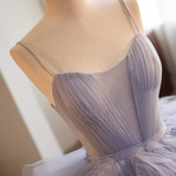 Niulatu Ball Gown Spaghetti Straps Tulle Lavender Sweet 16 Dresses HZ1110