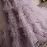 Niulatu Ball Gown Strapless Tulle Sweet 16 Dresses HZ1110