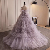 Niulatu Ball Gown Strapless Tulle Sweet 16 Dresses HZ1110