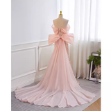 Niulatu Mermaid Pink Sequin Long Prom Dress HZ1110