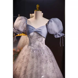 Niulatu Ball Gown Sequin Blue Sweet 16 Dresses HZ1110