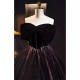 Niulatu Ball Gown Tulle Black Sweet 16 Dresses HZ1110