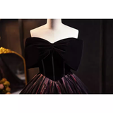 Niulatu Ball Gown Tulle Black Sweet 16 Dresses HZ1110
