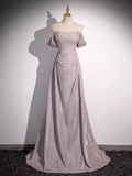 Niulatu Sheath Strapless Sequin Long Prom Dress HZ1110