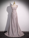 Niulatu Sheath Strapless Sequin Long Prom Dress HZ1110