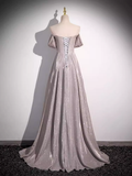 Niulatu Sheath Strapless Sequin Long Prom Dress HZ1110