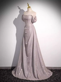 Niulatu Sheath Strapless Sequin Long Prom Dress HZ1110