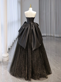 Niulatu Sweetheart Neck Satin Tulle Long Prom Dress HZ1110