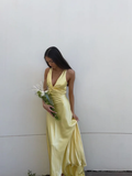 Niulatu purple satin and floor length prom dresses evening gown SD1406