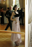 Niulatu Straps Prom Dress Pink A Line Long Evening Dress HZ1007