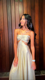Niulatu A-line Long Evening Dress Gala Dress HZ1007