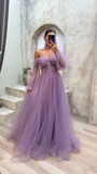 Niulatu mint green corset tulle dress prom dress evening gown HZ1007