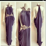 Niulatu Prom Dress Backless Prom Dress Beaded Prom Dress Fashion Prom Dress Sexy Party Dress New Style Evening Dress HZ1007