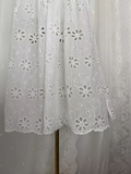 Niulatu A Line Lace White Vacation Dress Birthday Dresses SD0036
