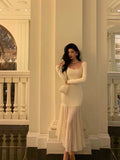 Niulatu Mermaid U Neckline Prom Dresses Birthday Outfits Evening Gown SD1060