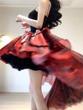 Niulatu Party Dress Lolita Dress Christmas Dress Burgundy Birthday Dresses SD1124