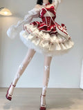 Niulatu Gown Party Dress Lolita Dress Birthday Dress Short Birthday Dresses SD1150