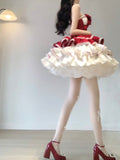 Niulatu Gown Party Dress Lolita Dress Birthday Dress Short Birthday Dresses SD1150