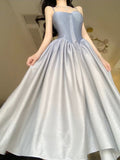 Niulatu A line Spaghetti Straps Long Birthday Dresses Prom Dress Birthday Outfits SD1186