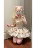 Niulatu Ball Gown Square Neckline Lace Lolita Dress Birthday Dresses Birthday Outfits SD1209