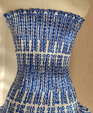 Niulatu Sheath Strapless Royal Blue Lace Vacation Dress Short Birthday Dresses SD121