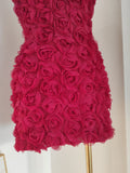 Niulatu Sheath Strapless Burgundy Tulle Travel Vacation Dresses Short Birthday Dress SD1248