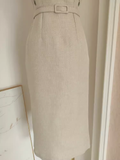 Niulatu Sheath Straps Champagne Tea Length Vacation Dress Women Dresses SD124